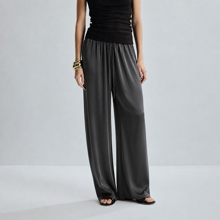22 Momme Women Pure Mulberry Silk Lounge Sleep Pants