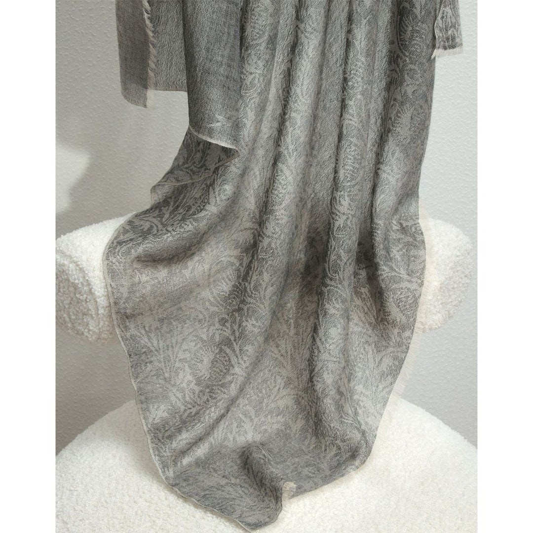 Women Summer Elgant Jacquard Lightweight Cashmere Square Shawl