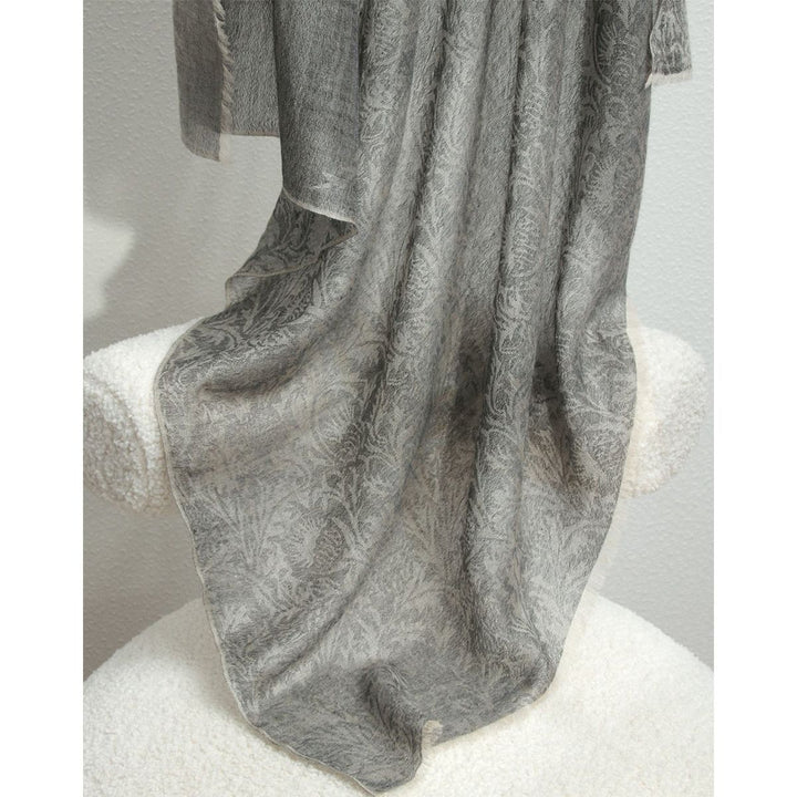 Women Summer Elgant Jacquard Lightweight Cashmere Square Shawl