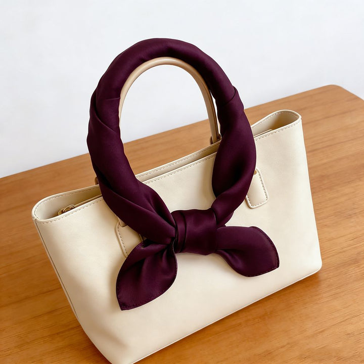 12"-35" Classic Solid Color 100% Mulberry Silk Square Scarves