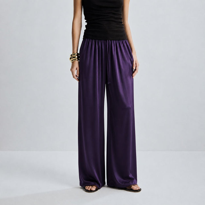 22 Momme Women Pure Mulberry Silk Lounge Sleep Pants