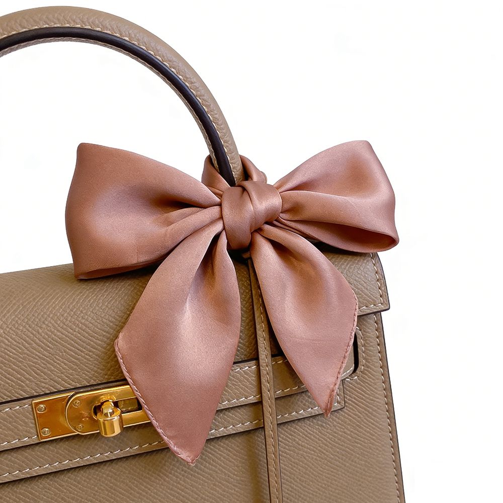 12"-35" Classic Solid Color 100% Mulberry Silk Square Scarves