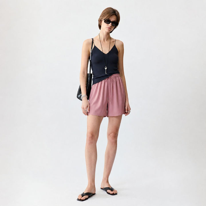 Washable Mulberry Silk Shorts For Women