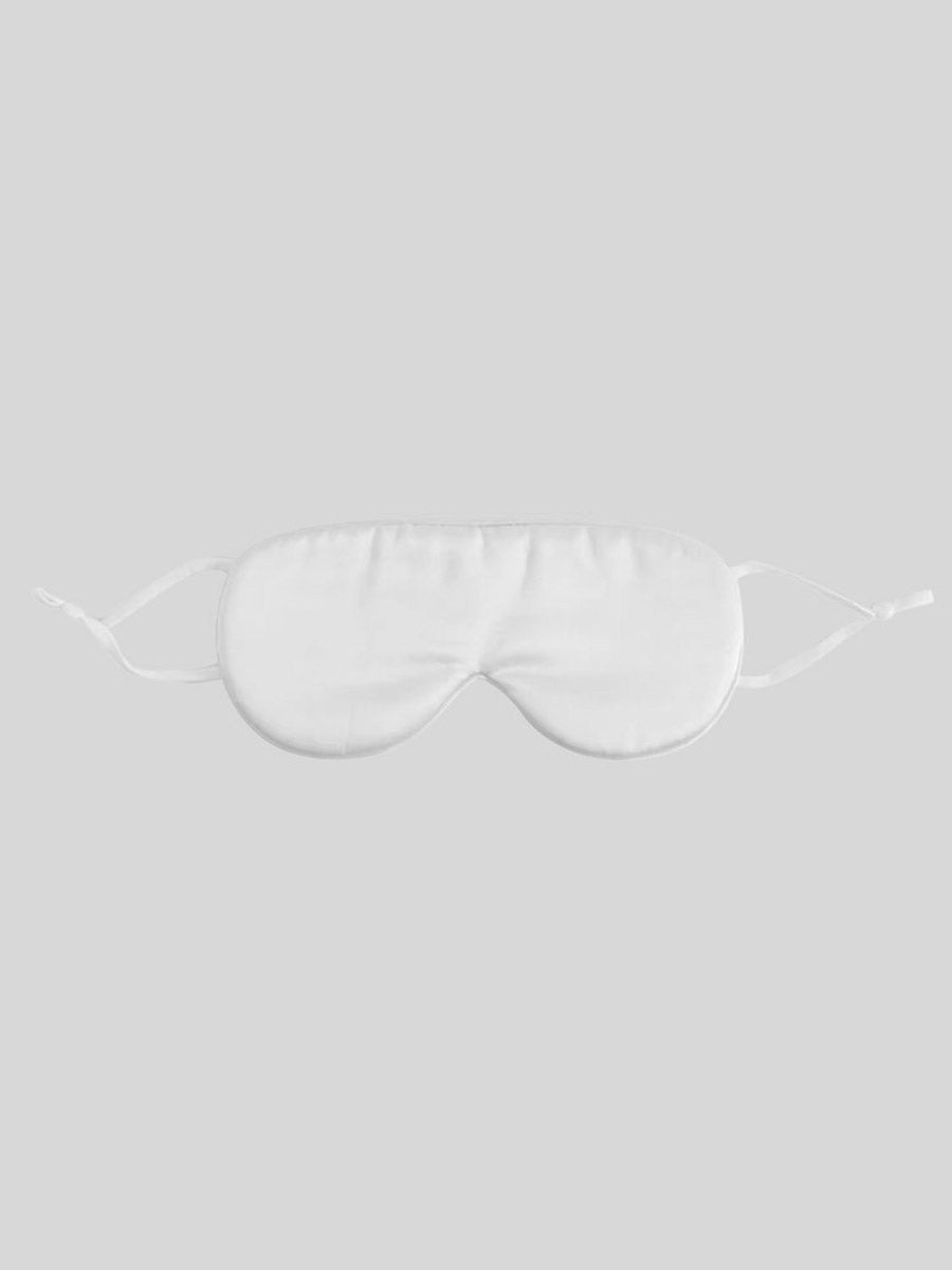 19 Momme 100% Pure Silk Sleep Mask with Adjustable Ear Loops for Travel