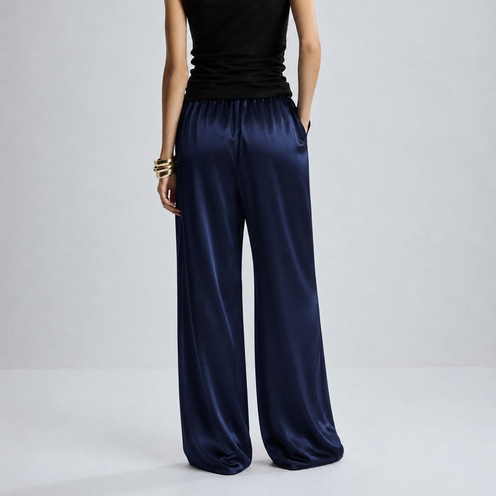 22 Momme Women Pure Mulberry Silk Lounge Sleep Pants