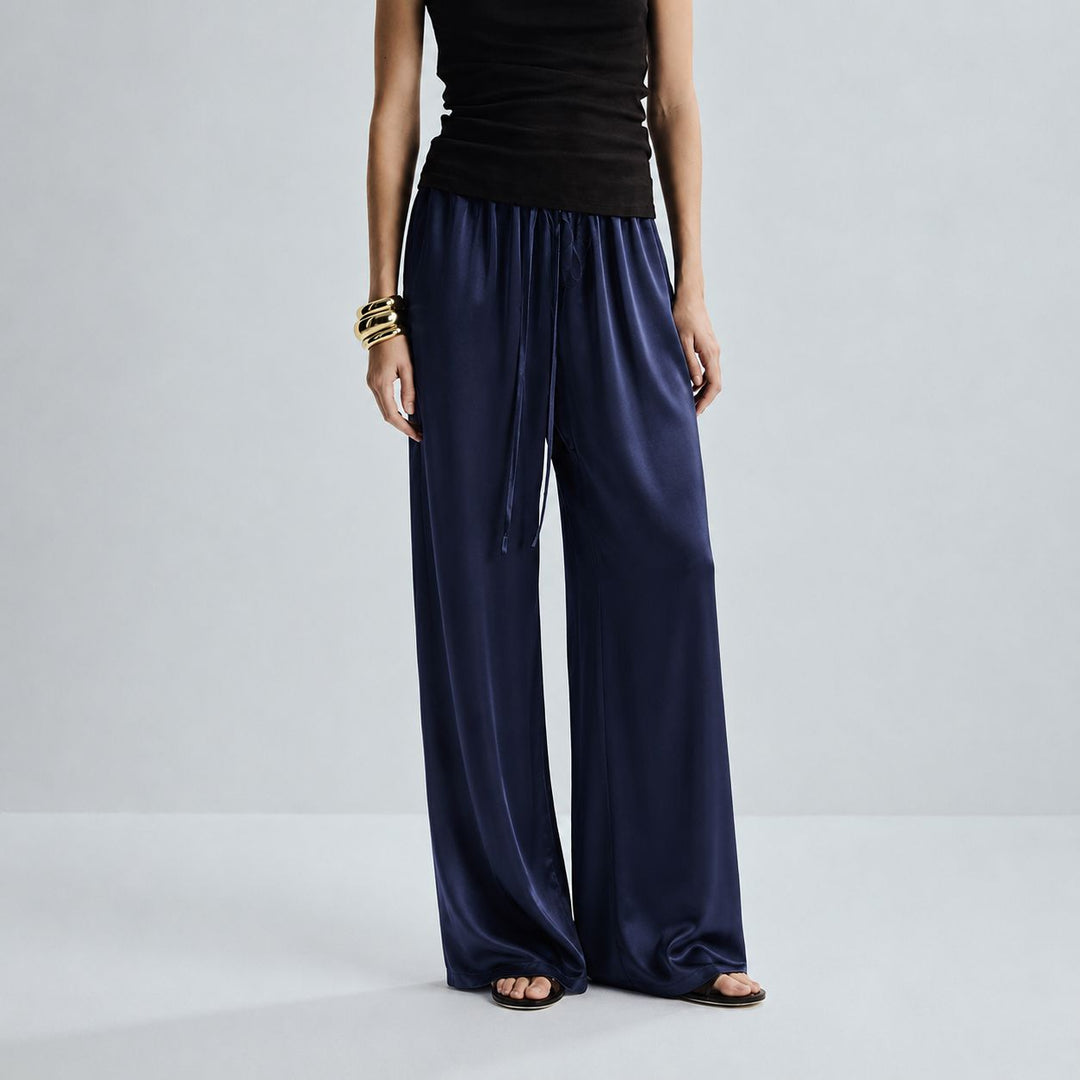 22 Momme Women Pure Mulberry Silk Lounge Sleep Pants