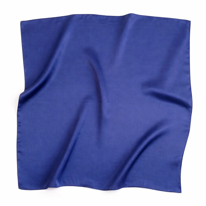 12"-35" Classic Solid Color 100% Mulberry Silk Square Scarves