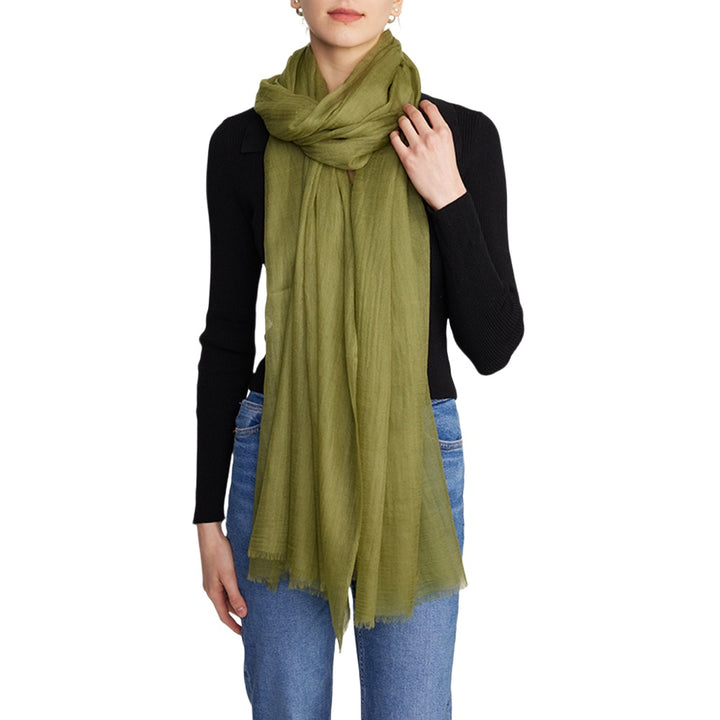 Featherweight Pure Cashmere Shawl Scarf for Women