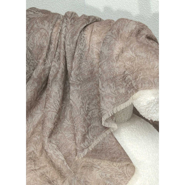 Women Summer Elgant Jacquard Lightweight Cashmere Square Shawl