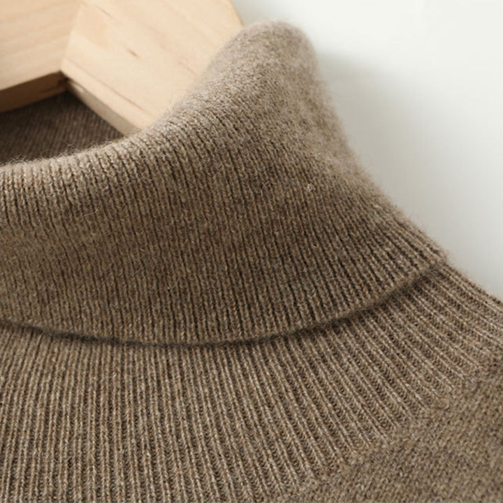 Men's Classic 100% Cashmere Turtleneck Sweater