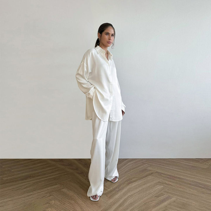 22 Momme Oversized Mulberry Silk Pajama Set for Women