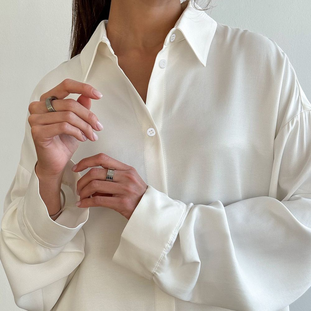 22 Momme Oversized Mulberry Silk Pajama Set for Women